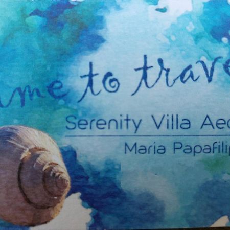 Serenity Villa Aegina Fantastic View Near The Beach Esterno foto