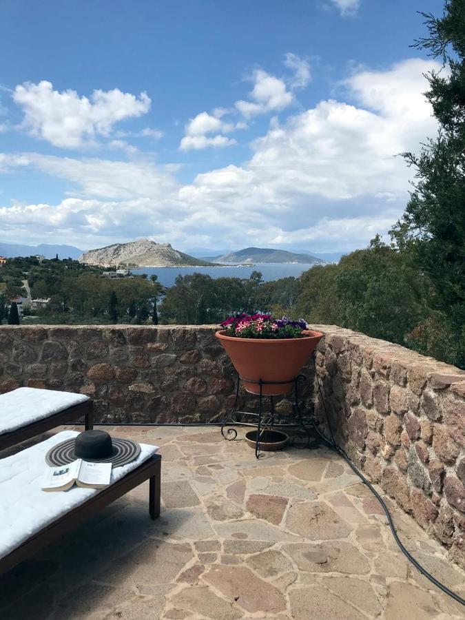 Serenity Villa Aegina Fantastic View Near The Beach Esterno foto