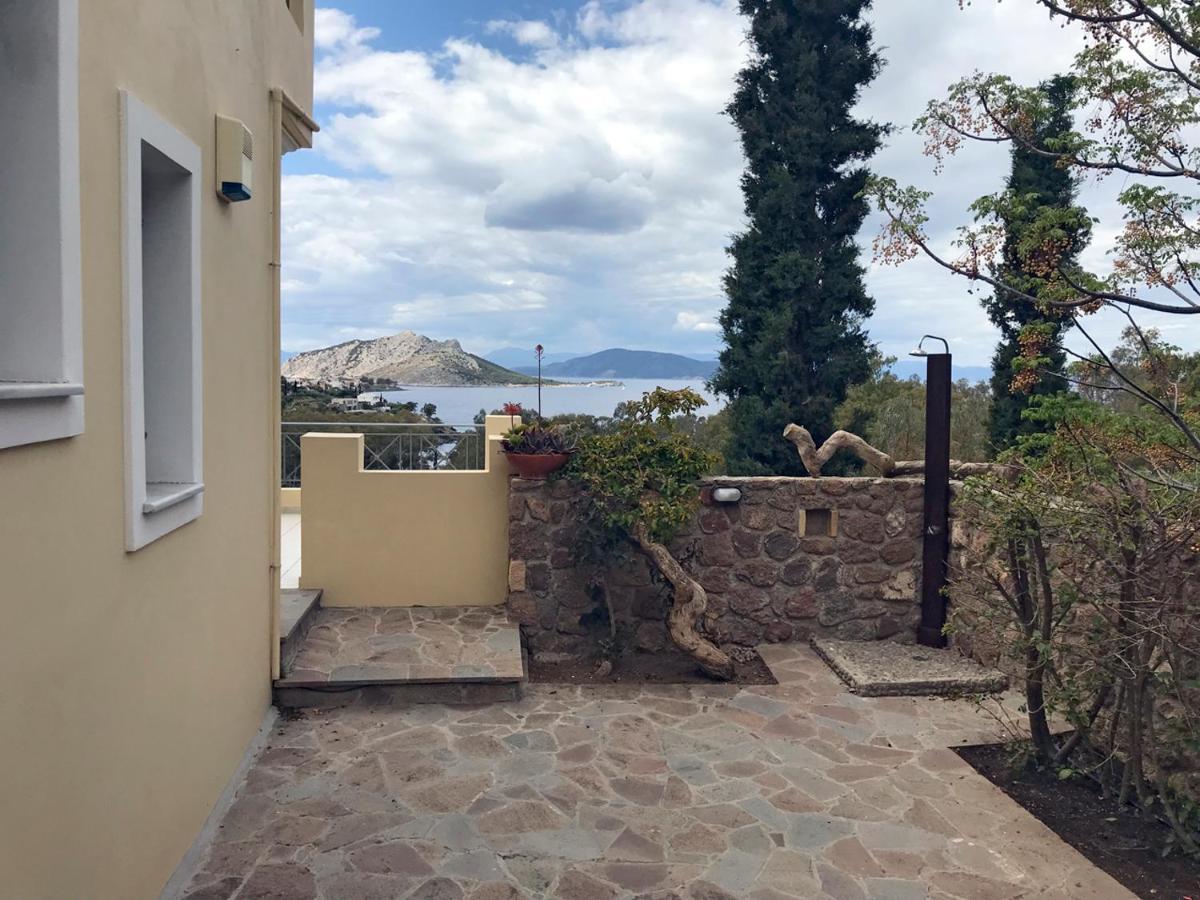 Serenity Villa Aegina Fantastic View Near The Beach Esterno foto